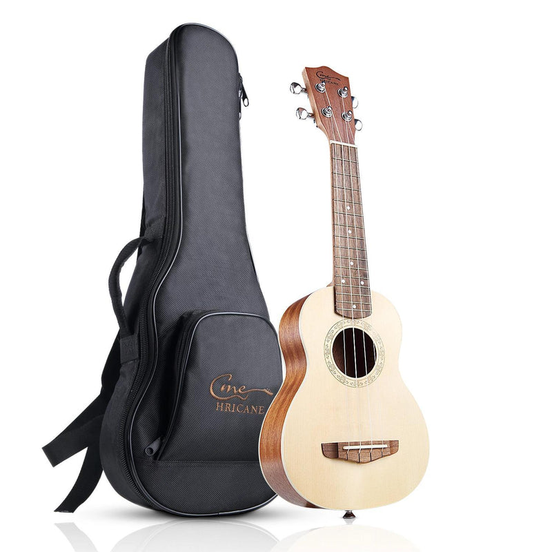 21 Inch Sapele Solid Spruce Top Super Soprano Ukulele
