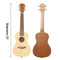 21 Inch Sapele Solid Spruce Top Super Soprano Ukulele