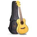 23 Inch Tiger Veins Maple Professional Concert Ukulele