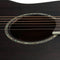 39 Inch Solid Mahogany Top Black Acoustic Guitar